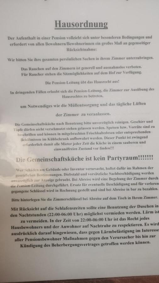 Zimmervermietung Schoenfliesser Stuben Auch Fuer Monteure Eisenhuttenstadt Bagian luar foto